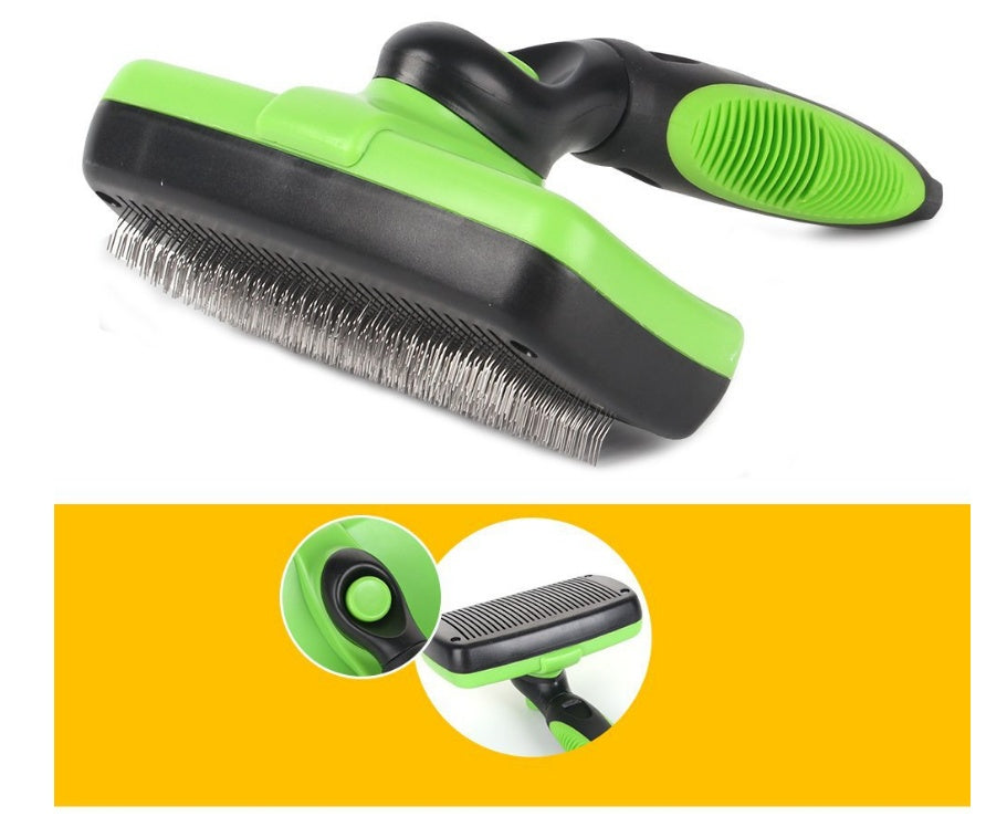 Self-Cleaning Pet Slicker Brush