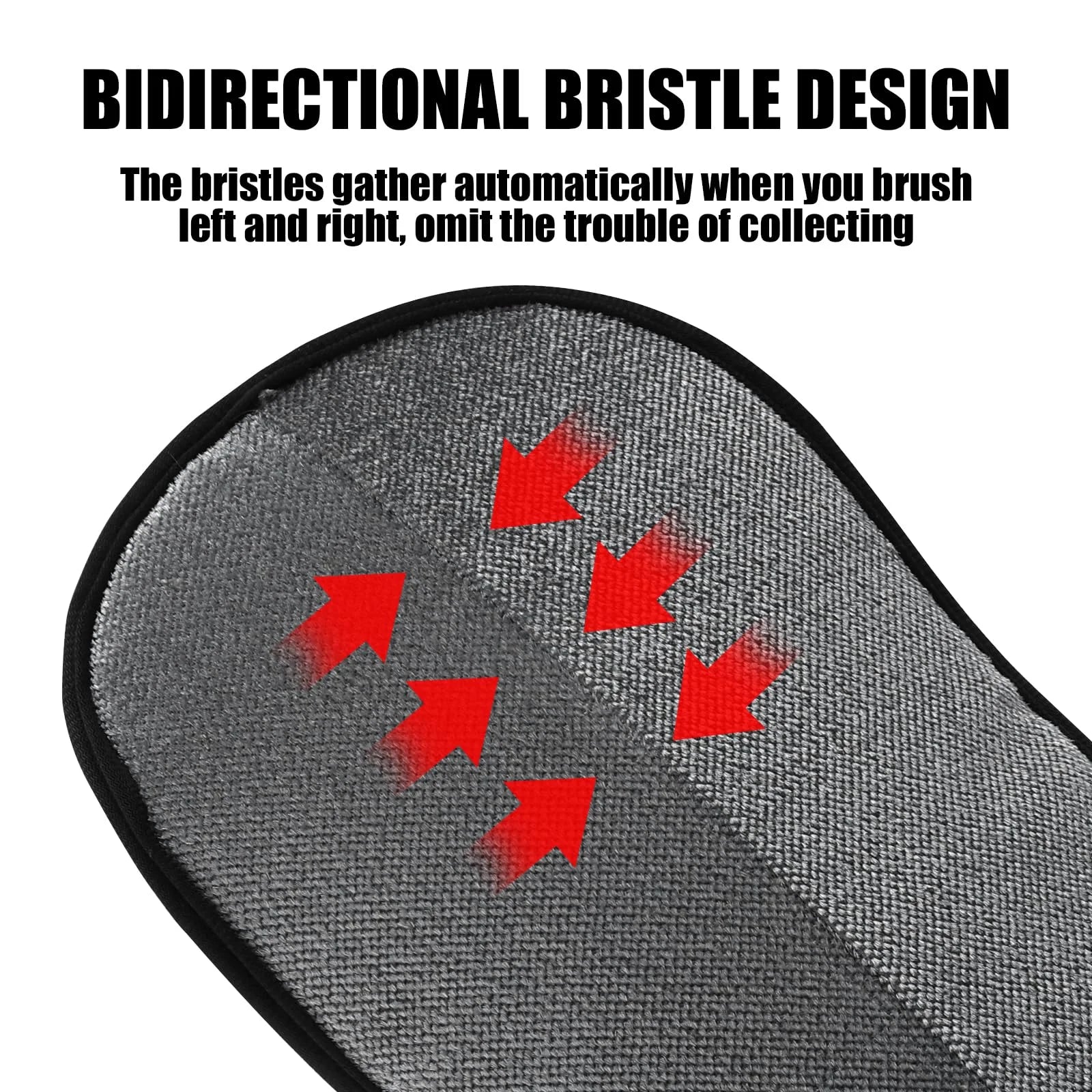 Dual-Sided Reusable Grooming Gloves for Effective Pet Hair Extraction from Carpets