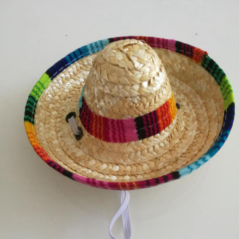 Cute Mini Mexican Sombrero Straw Hat