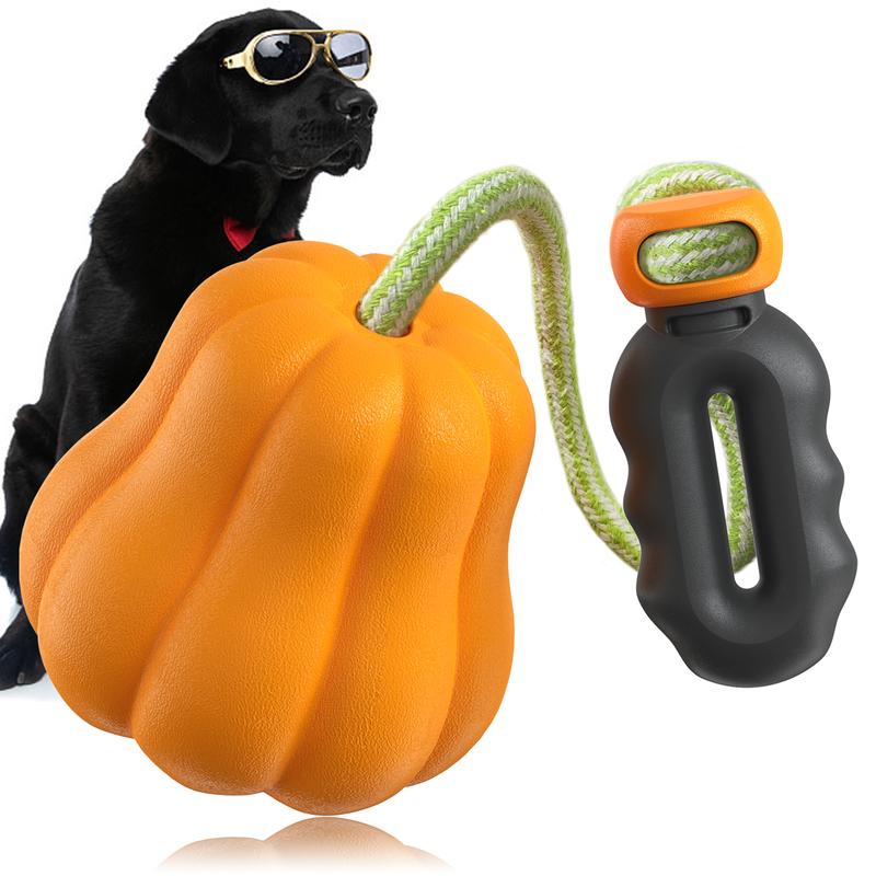 Pumpkin Dog Chew Rope Toy